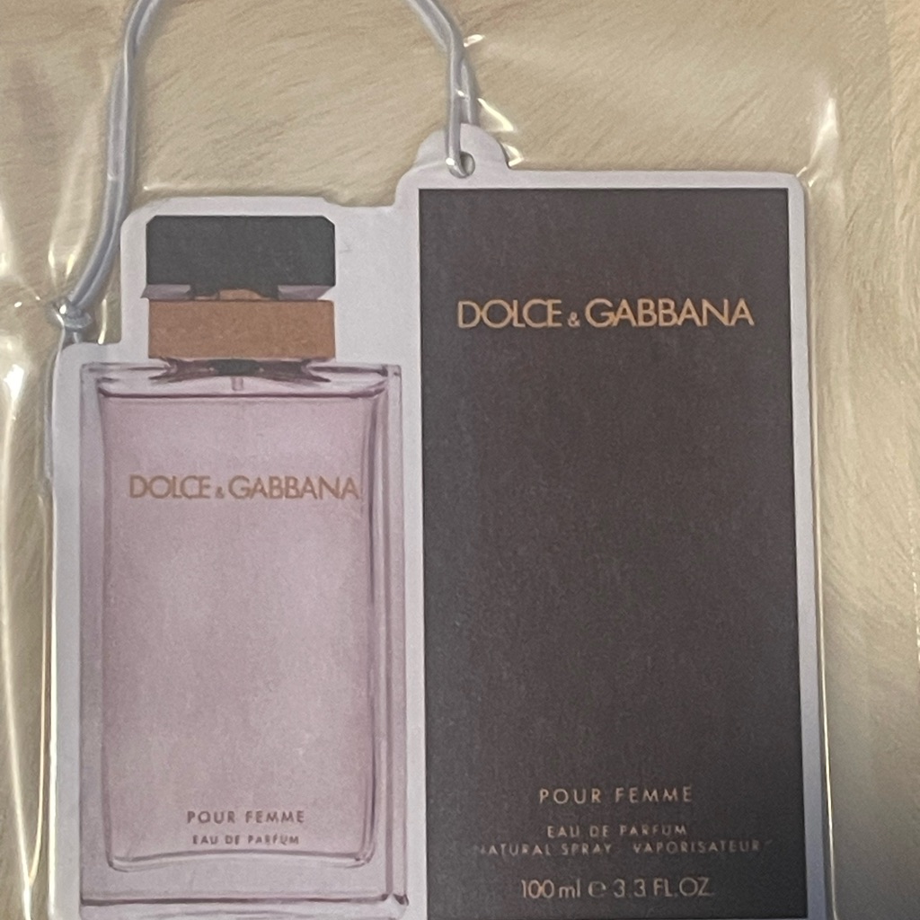 Dolce  Gabbana Pour Femme Perfume With Black And Gold Accents